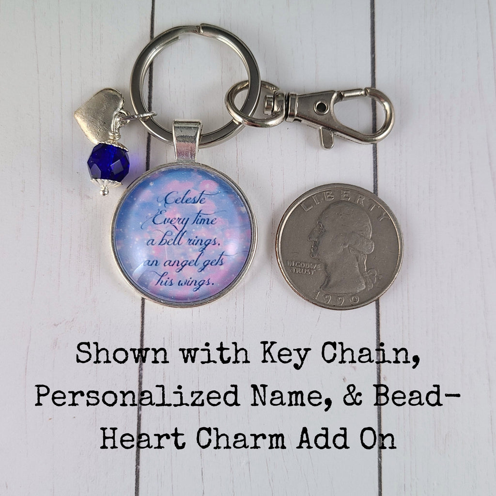 It's a Wonderful Life Necklace – Every Time a Bell Rings Quote