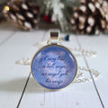 It's a Wonderful Life Necklace – Every Time a Bell Rings Quote