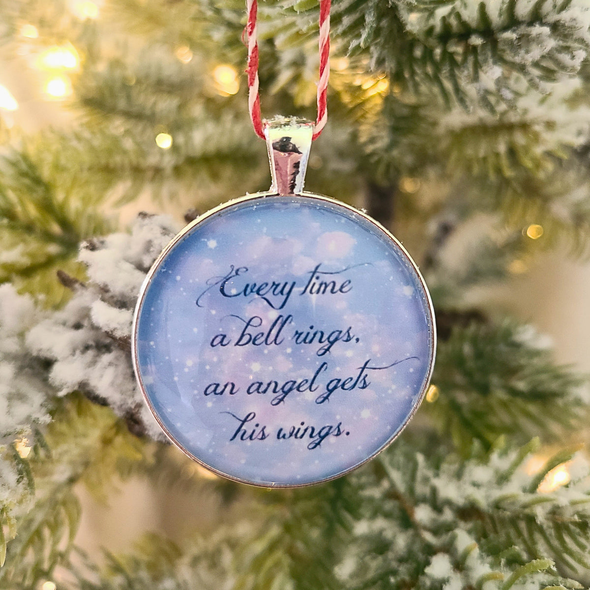 Every Time a Bell Rings Ornament – It's a Wonderful Life Quote