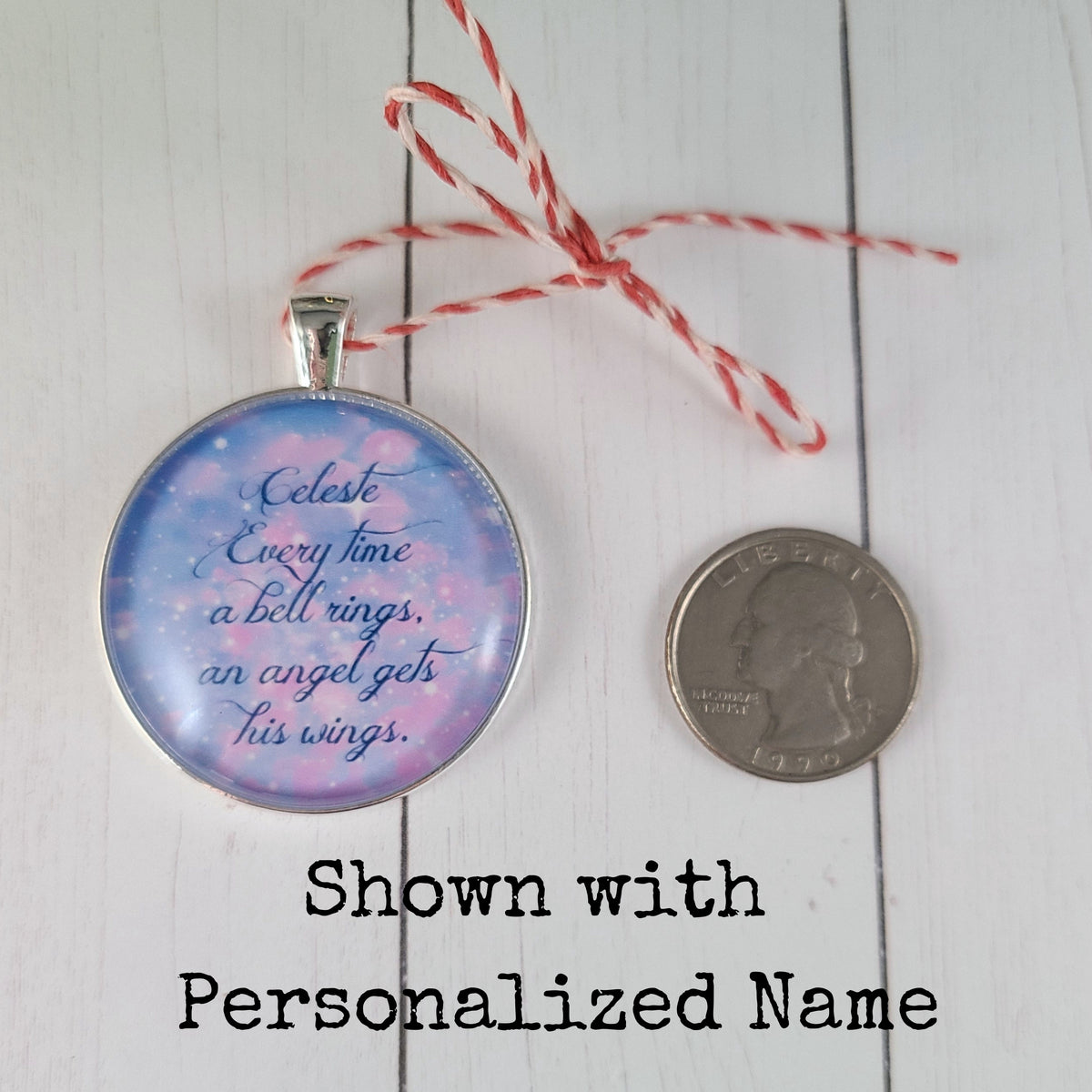 Every Time a Bell Rings Ornament – It's a Wonderful Life Quote