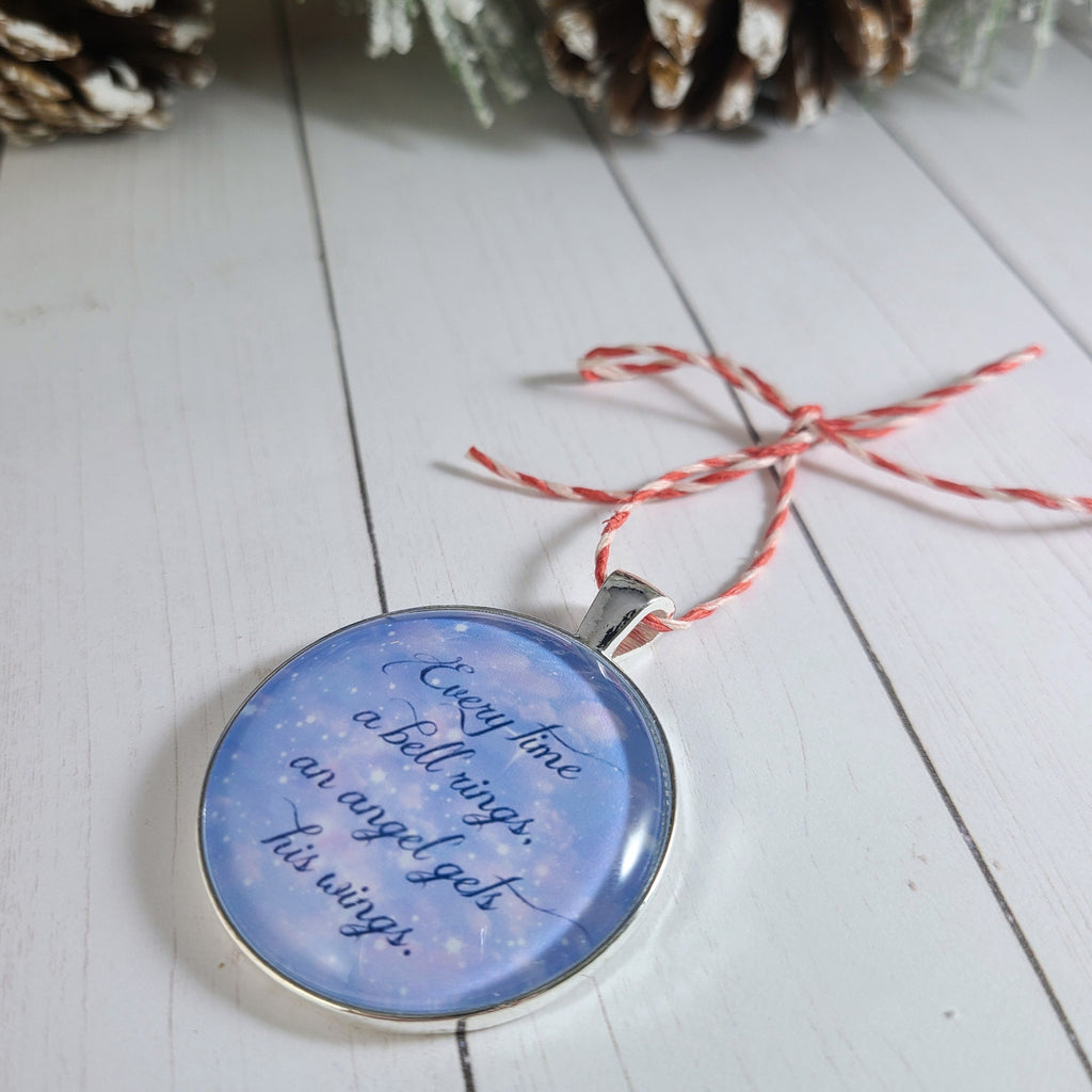 Every Time a Bell Rings Ornament – It's a Wonderful Life Quote