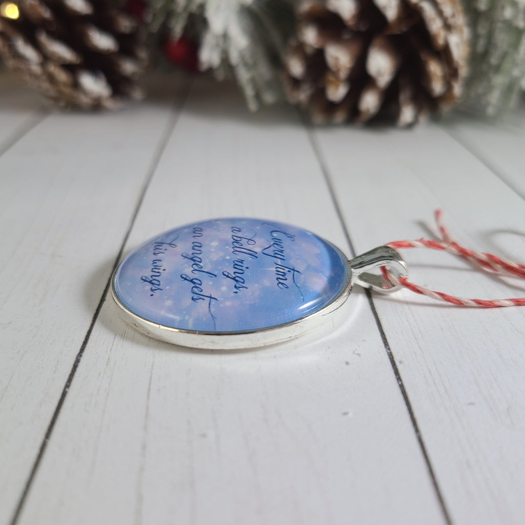 Every Time a Bell Rings Ornament – It's a Wonderful Life Quote