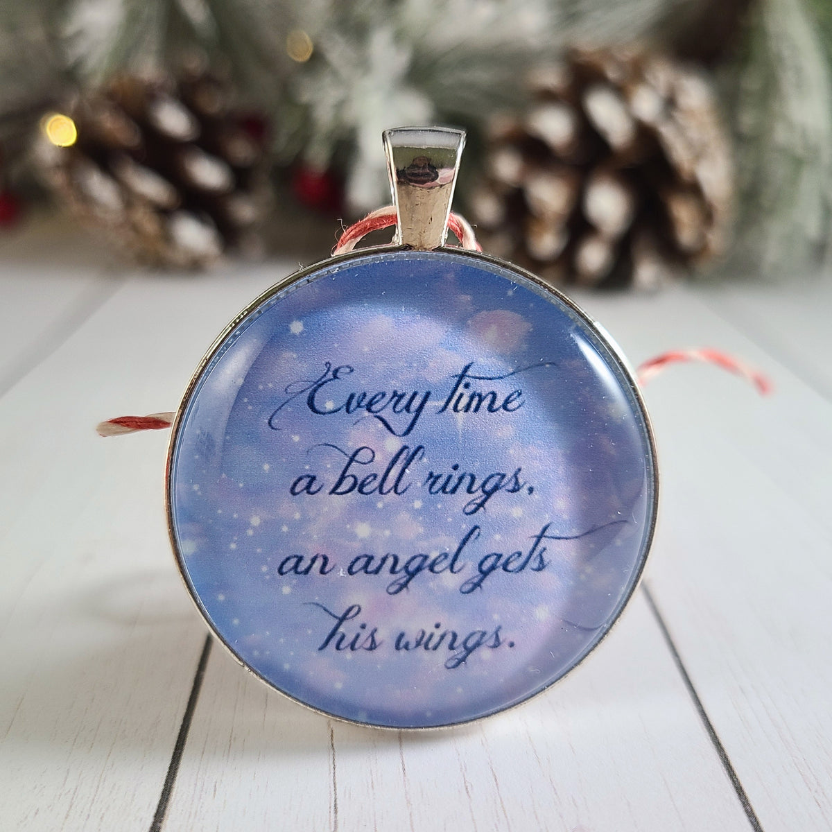 Every Time a Bell Rings Ornament – It's a Wonderful Life Quote