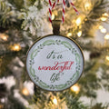 It's A Wonderful Life Christmas Ornament, George Bailey Quote, Personalized