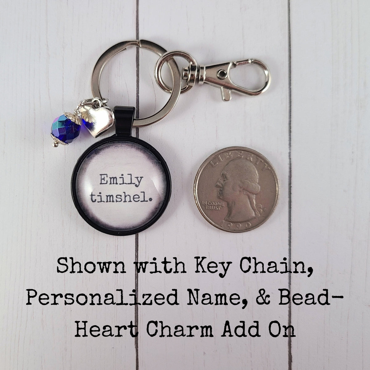 Timshel Necklace | East of Eden Quote, John Steinbeck Pendant | Georgia Teaberry