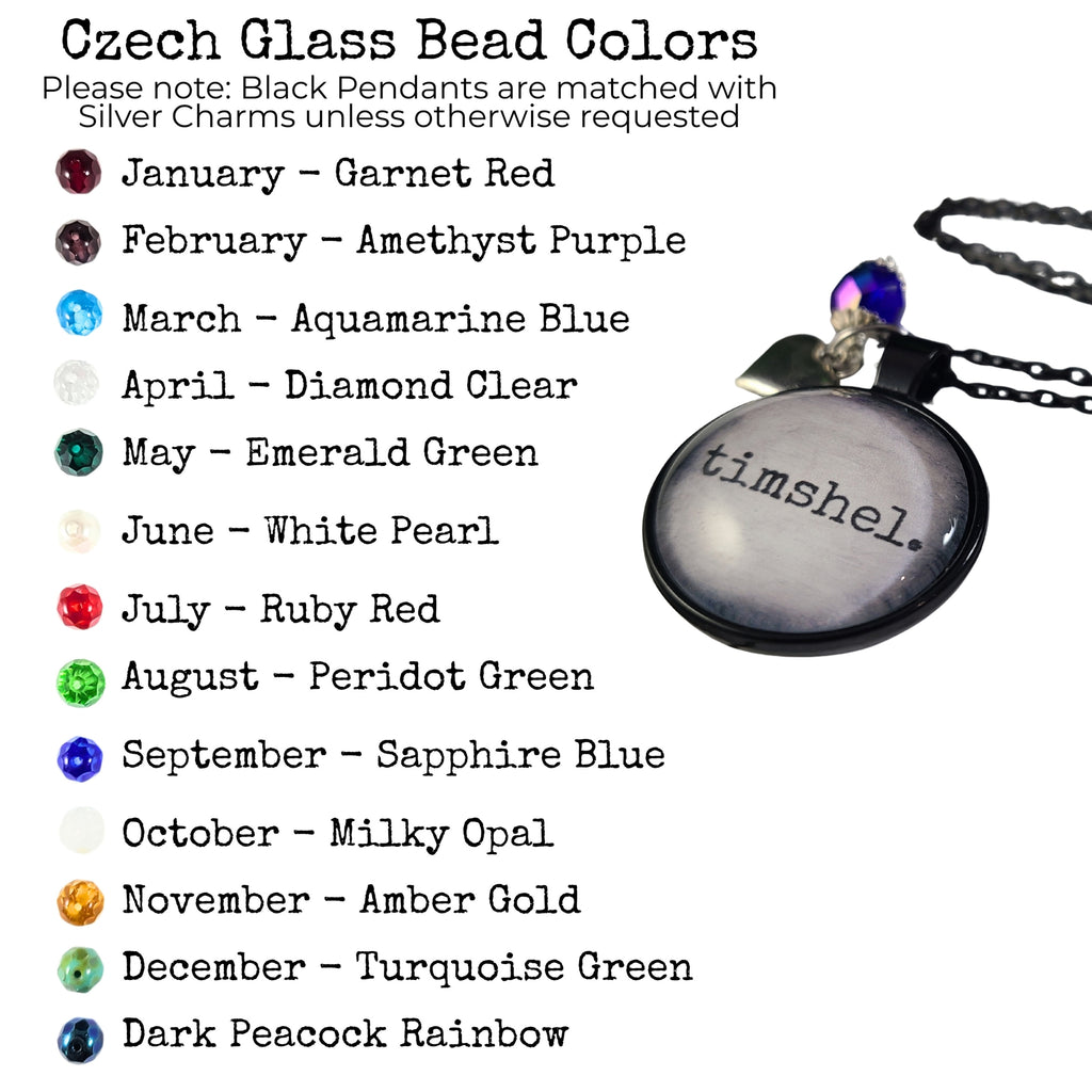 Timshel Necklace | East of Eden Quote, John Steinbeck Pendant | Georgia Teaberry